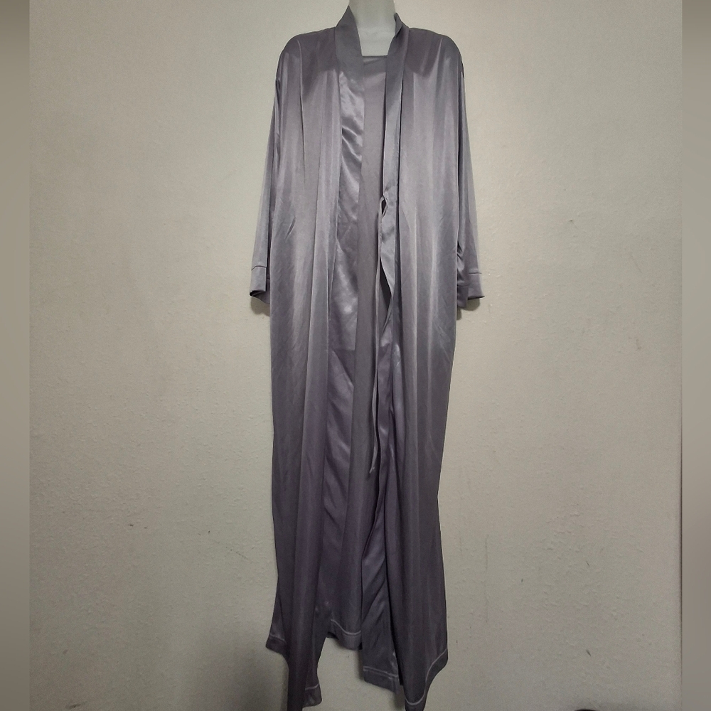 Victoria Secret Nightgown And Robe Set Vintage 90s Y2k Peignoir